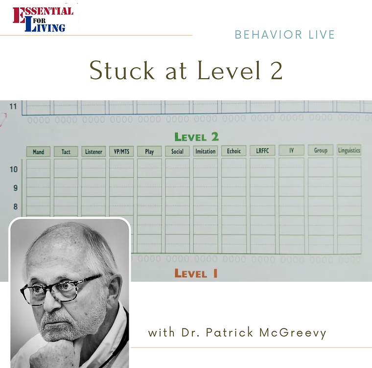 Verbal Behavior & EFL — Stuck in Level 2